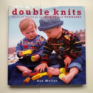 DOUBLE KNITS Knitting Pattern Book for Babies and Toddlers